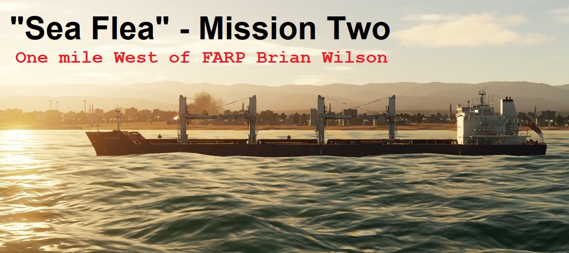 Sea Flea Mission Two: UH-1 (and 'special guests') Single/Two Player (Syria Map, Super Carrier)