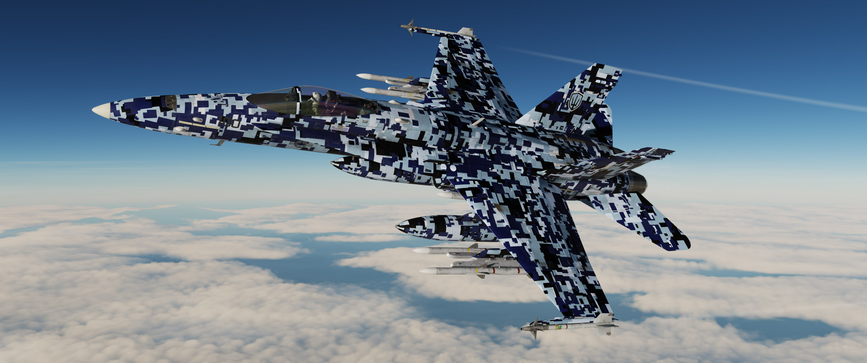 F/A-18C Hornet US Navy Digital Camo