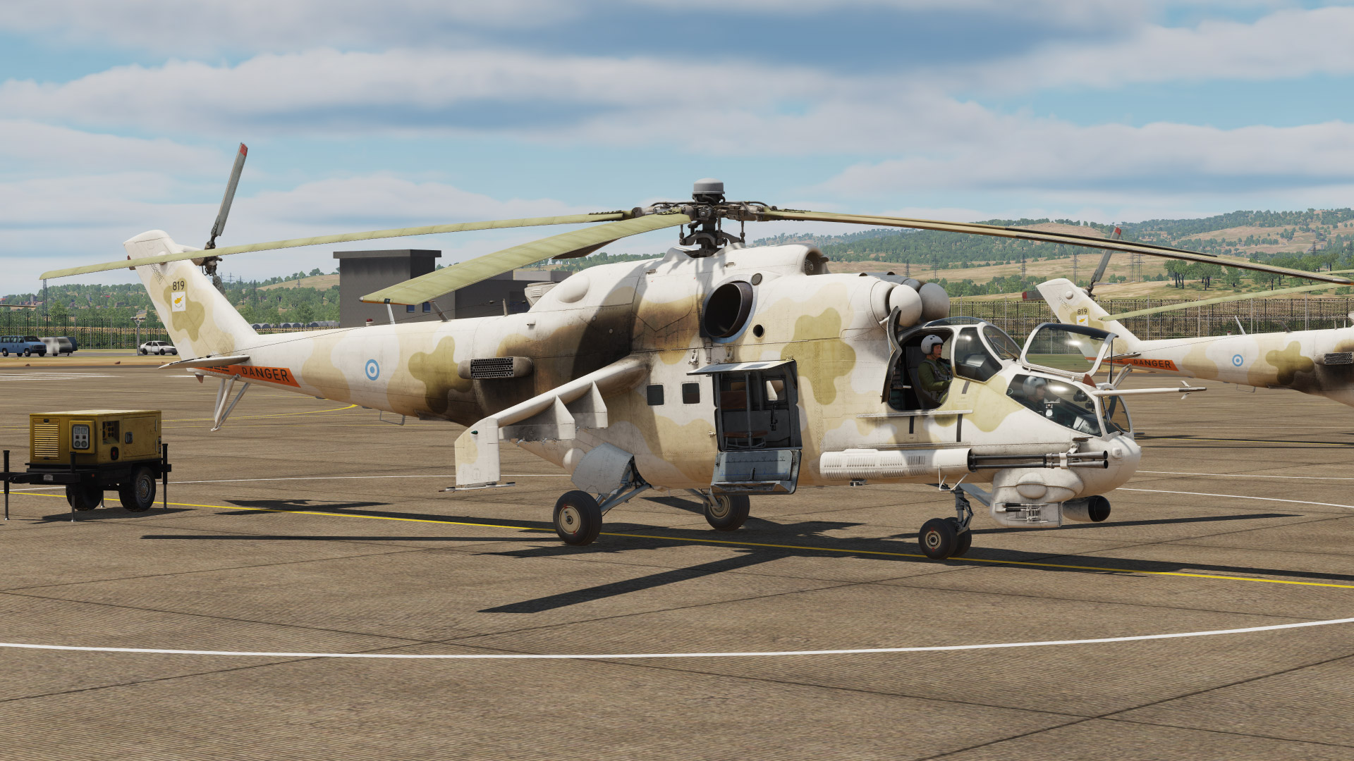 Mil Mi-24P in colors of Cypriot National Guard Mil Mi-35 (Cyprus ...
