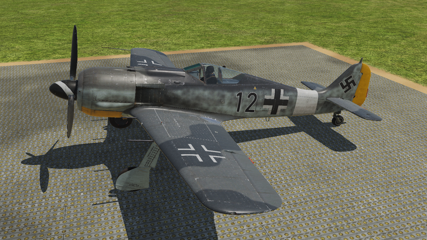 Fw190 A8 Standard with yellow nose
