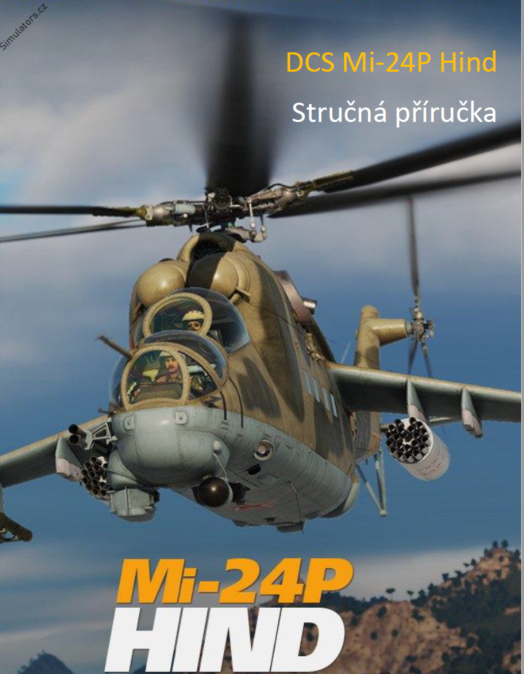 DCS Mi-24P Hind  Stručná příručka EA Manuál CZ