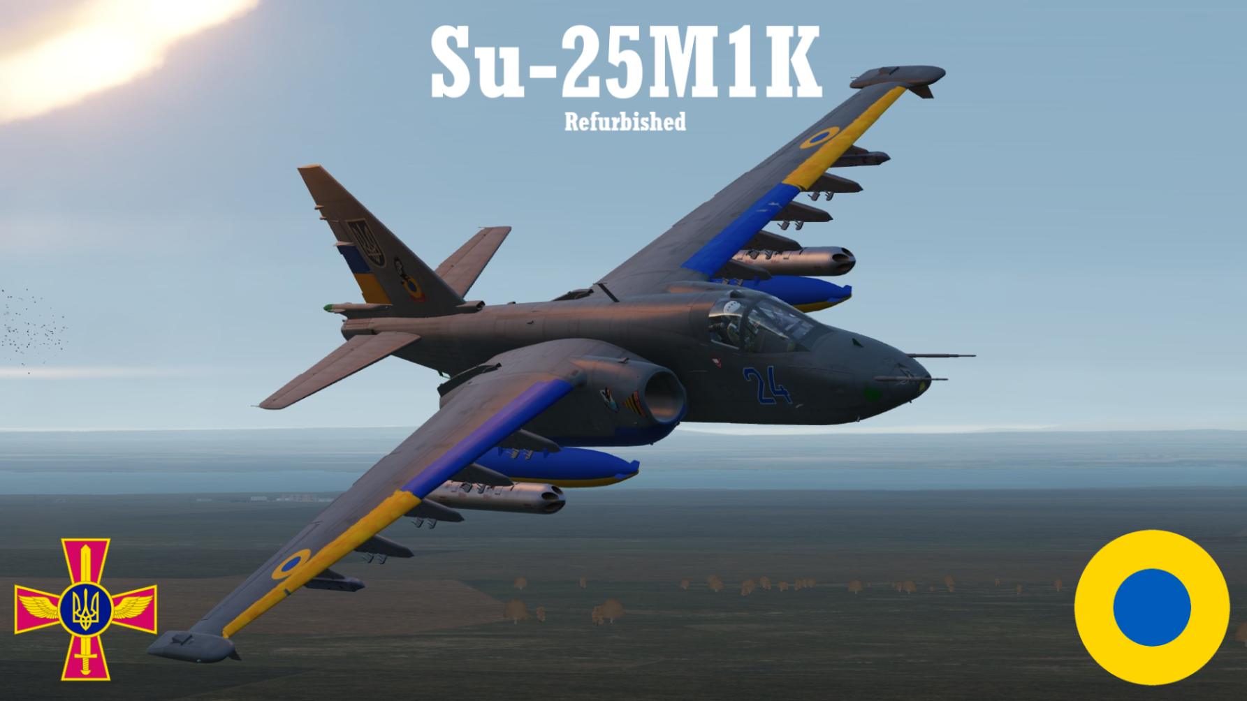 Su-25M1K Repaired | Ukraine
