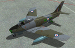 Canadair Sabre F.4 XB938, 3 Sqn. RAF