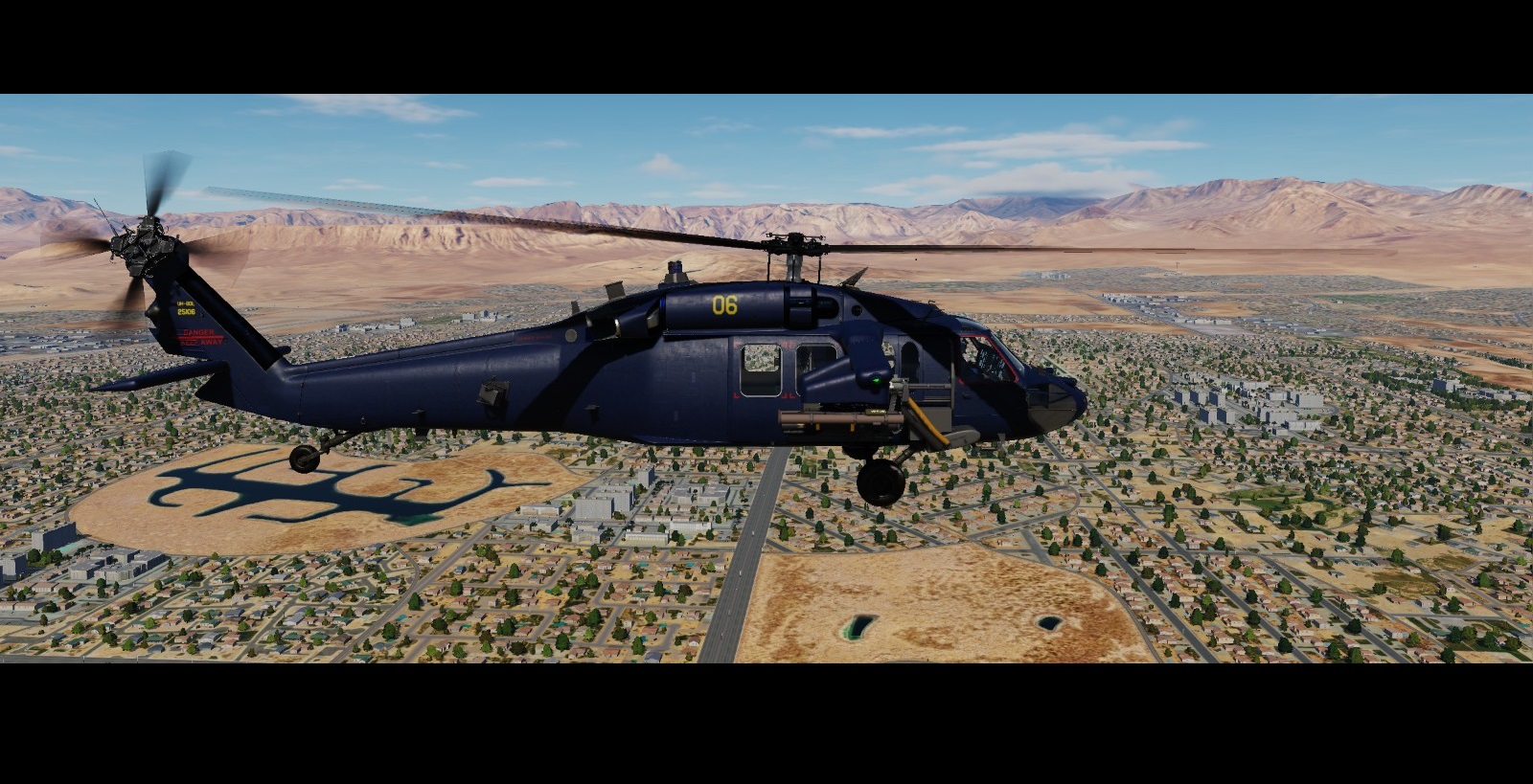 BLUE THUNDER 06 (Fictional Livery)     UH-60L MOD 
