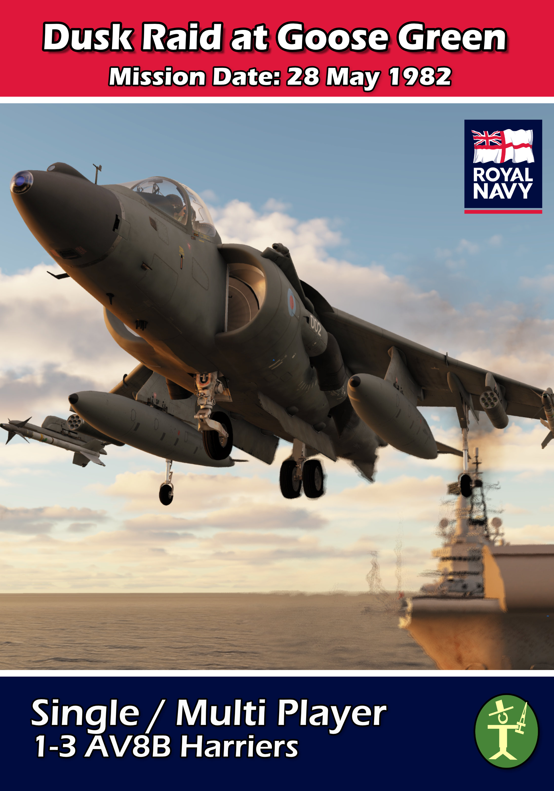 Dusk Raid: Goose Green 28 May 1982 - FULL Mods Version