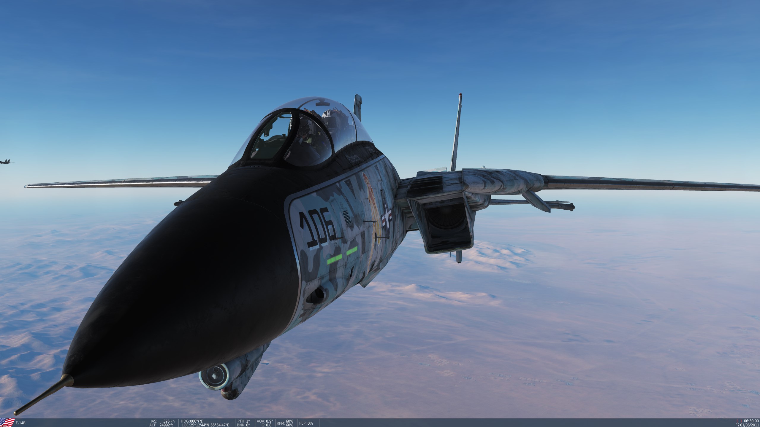 DFA-2 Harbingers Squadron F-14B Aggressor Livery | 106