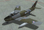 Canadair Sabre F.4 XB855, 66 Sqn. RAF