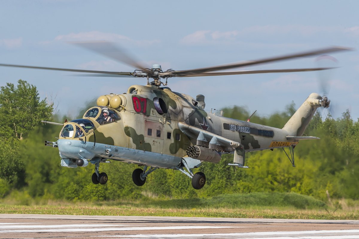 Окрас Ми-24П ВКС РФ (Новый) / Livery Mi-24P RF Air Force (New)