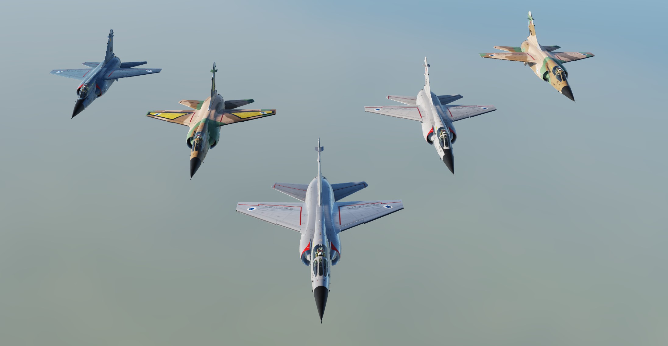 IAF - Mirage F1 CE - Skin Pack