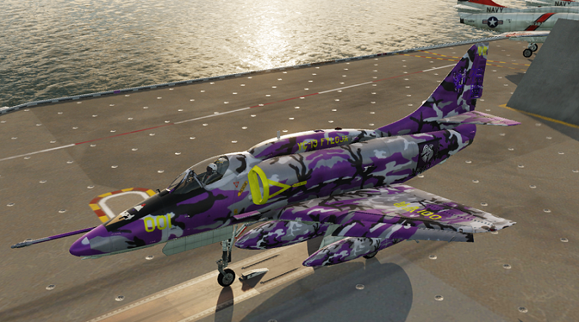 A-4E-C Skyhawk VC-13 Fylgja 001