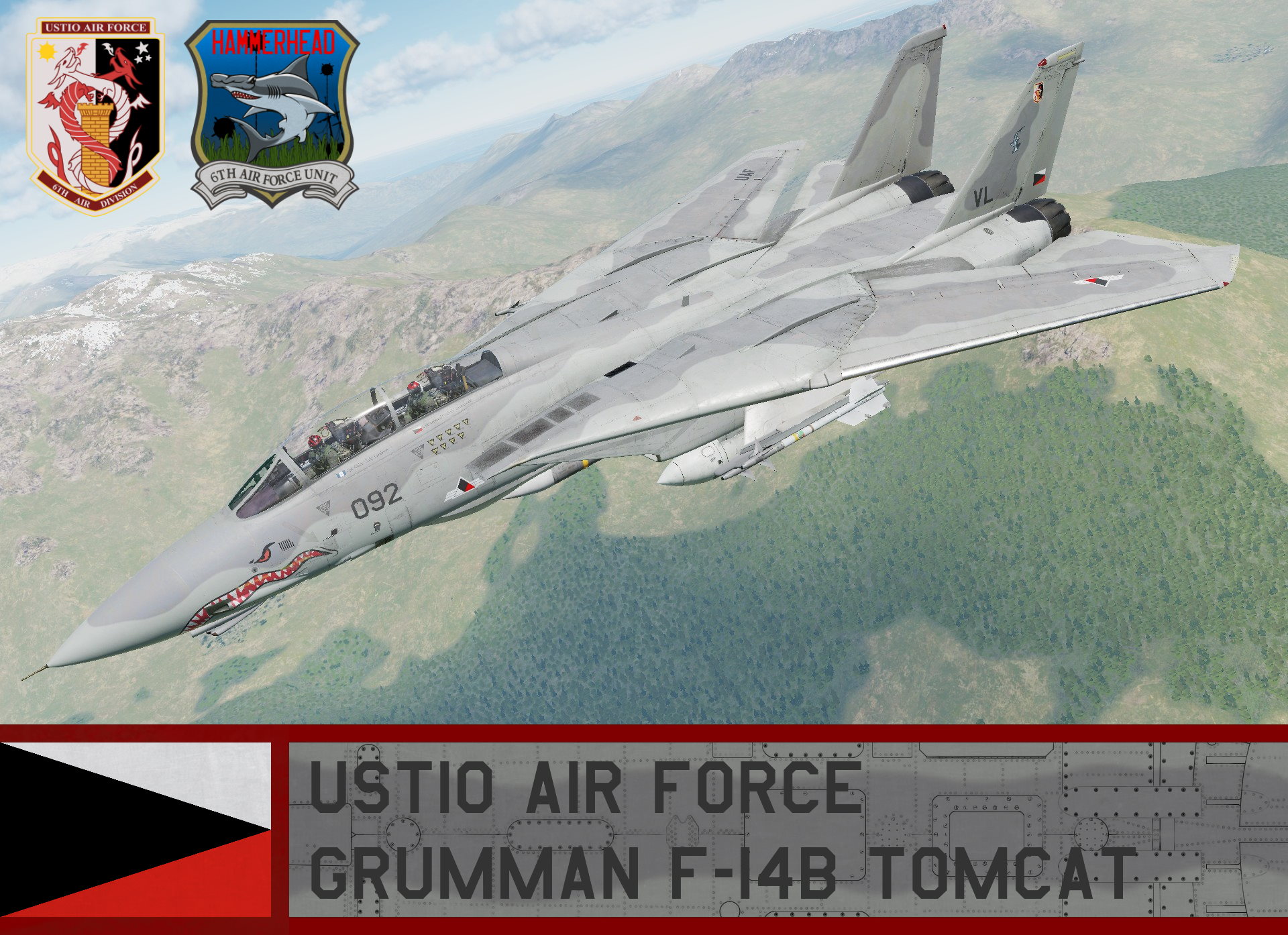 Ustio Air Force F-14B Tomcat - Ace Combat Zero (6th AFU) *UPDATED*