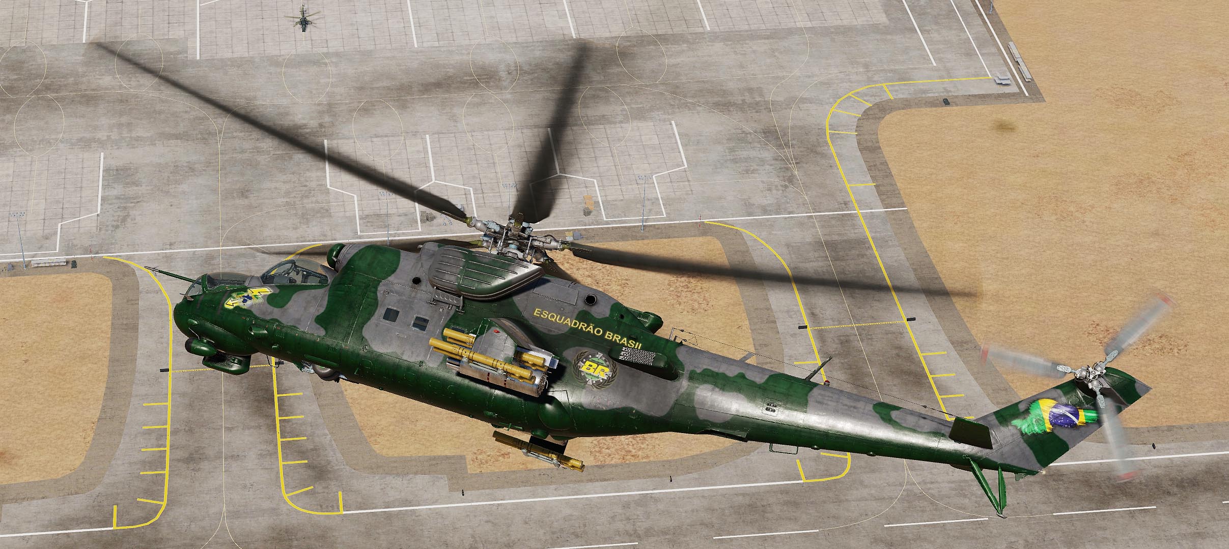 Skin Mi-24P BRAZIL