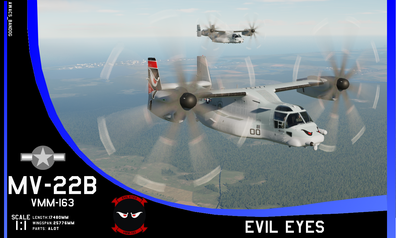 MV-22 "Evil Eyes" VMM-163 [OUTDATED]