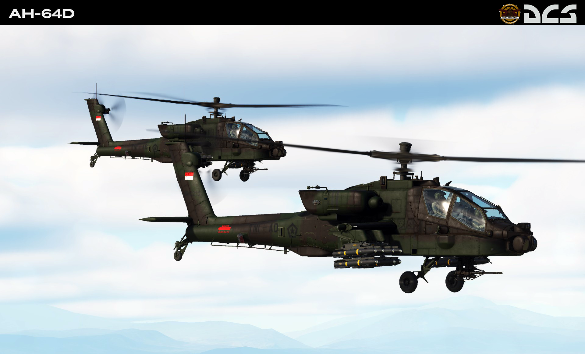 AH-64D Indonesian Ground Force Camo Livery