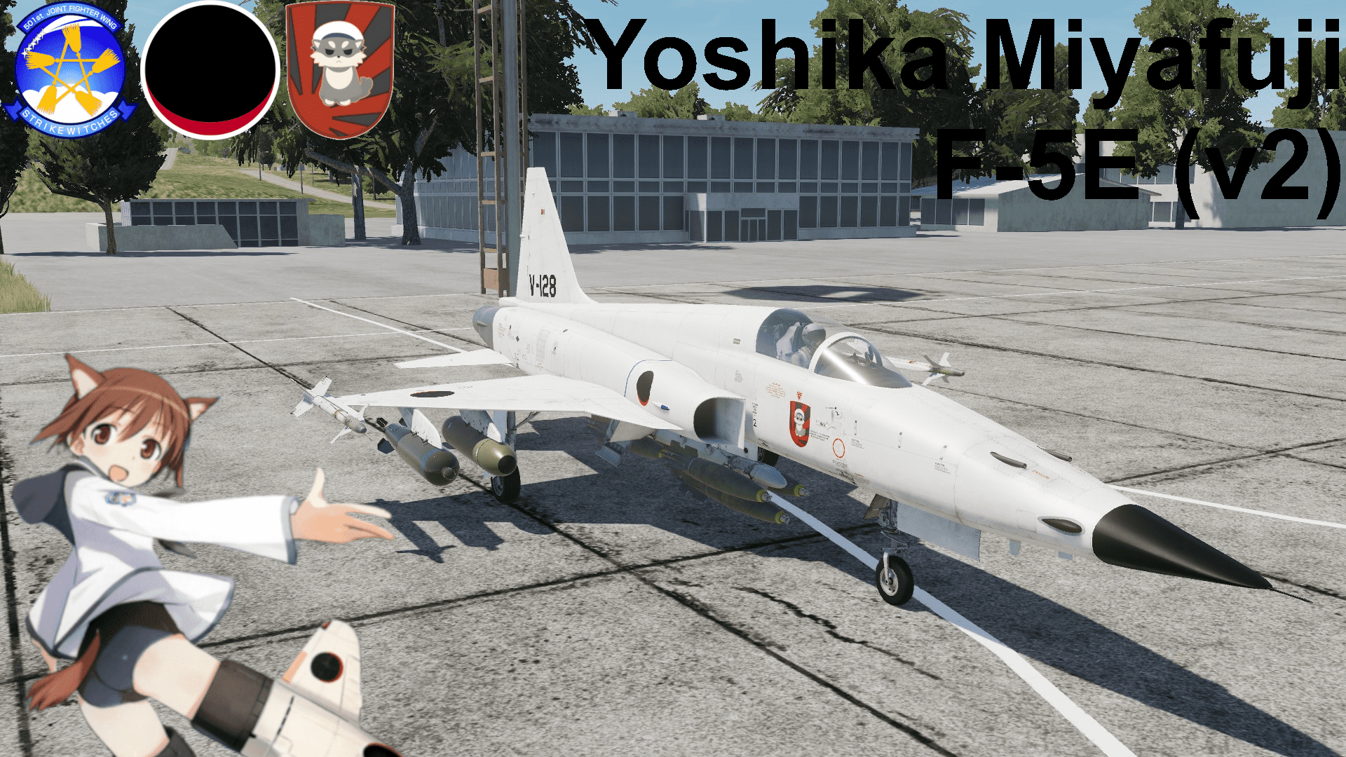 (V2 WITH UPDATED TEXTURES) World Witches - Yoshika Miyafuji F-5E