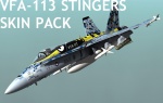 VFA-113 Stingers F/A-18C skin pack