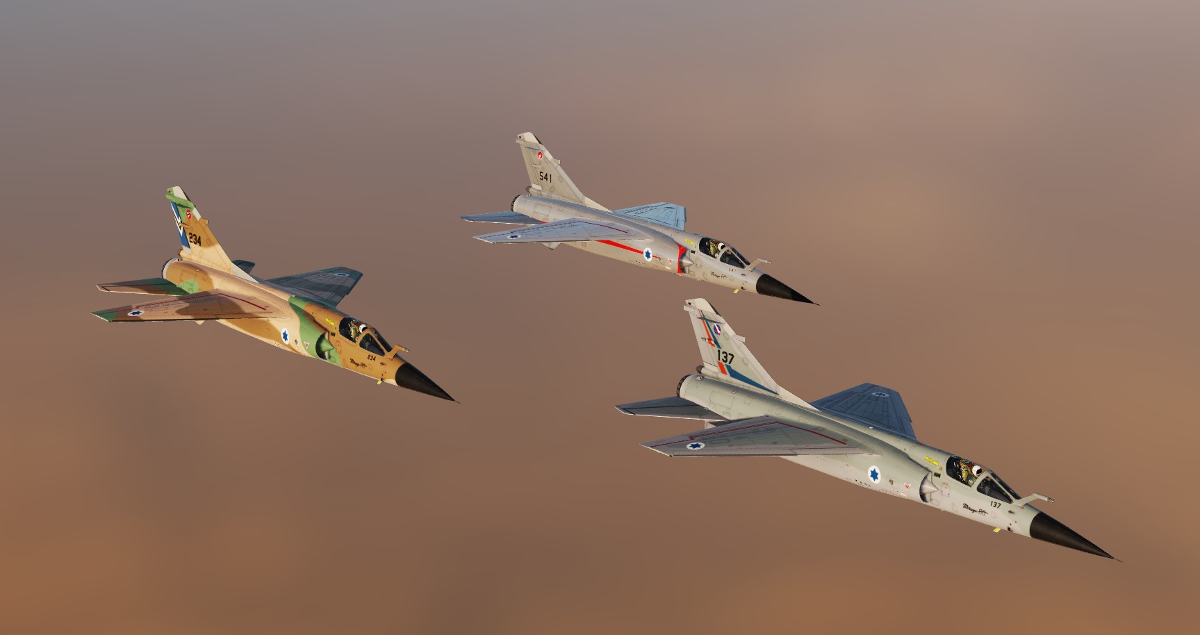 IAF - Mirage F1 EE - Skin Pack