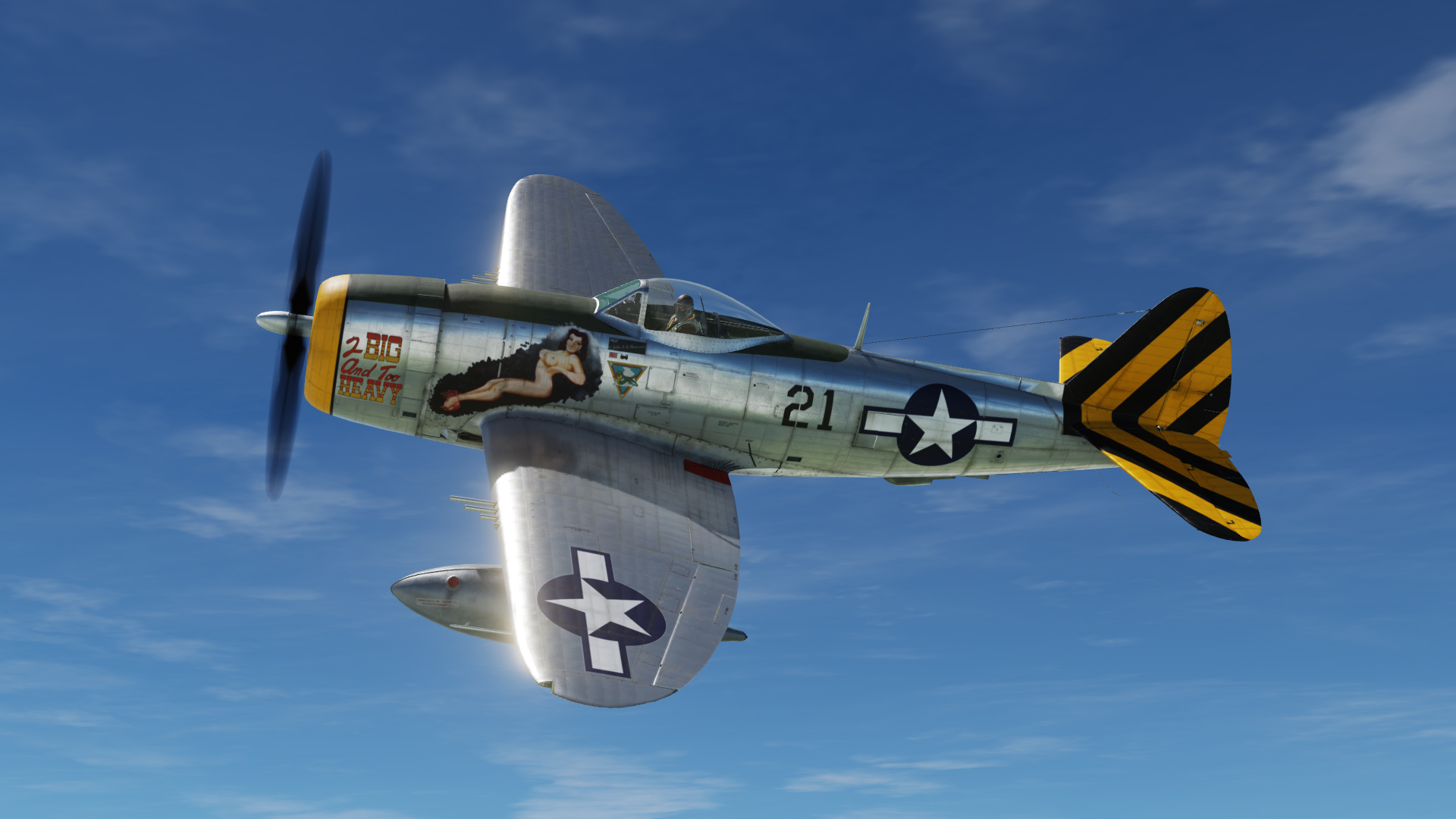  "2 Big and too Heavy / Short Snorter" 318thFG 333rdFS