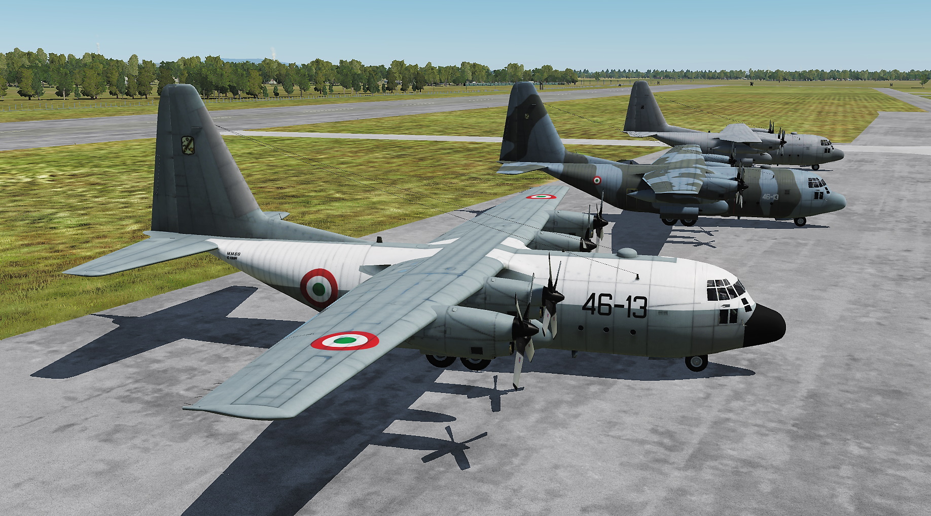 Italian Air Force C-130 skins