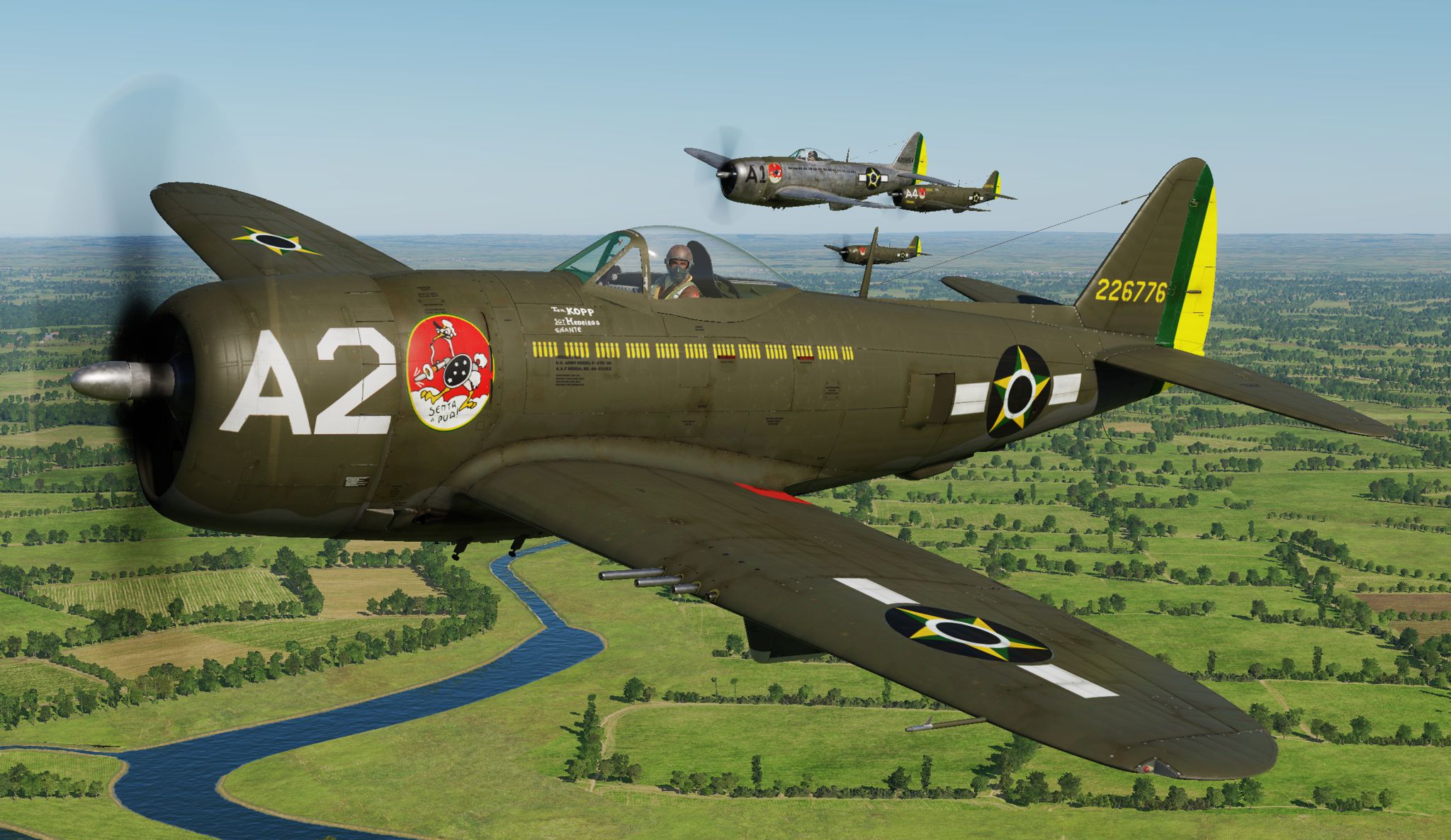 P-47D - 1st Brazilian Ftr Sq - Jambock A2 - Cap Kopp (update vs 2.2)