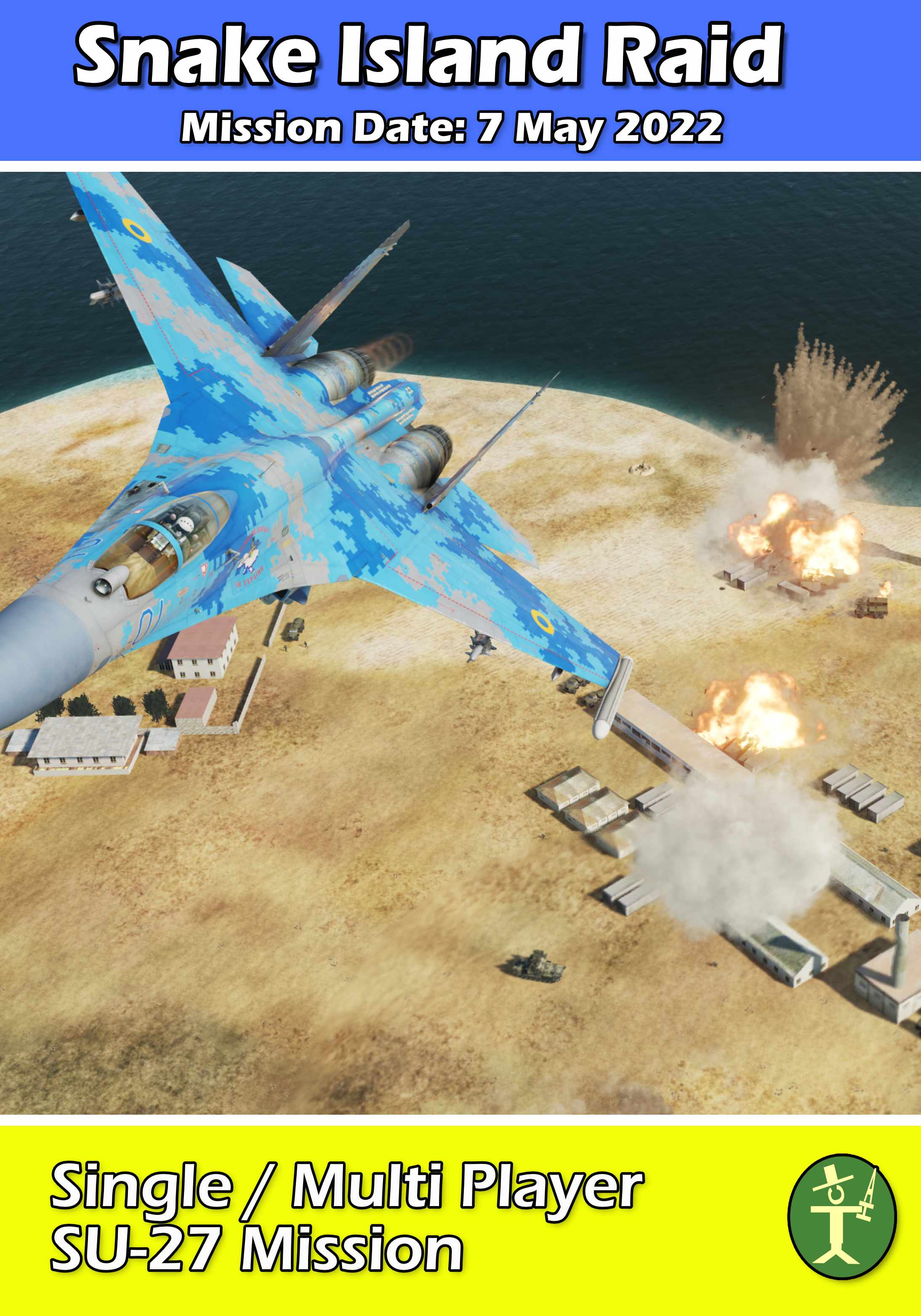 Su-27 Snake Island Raid
