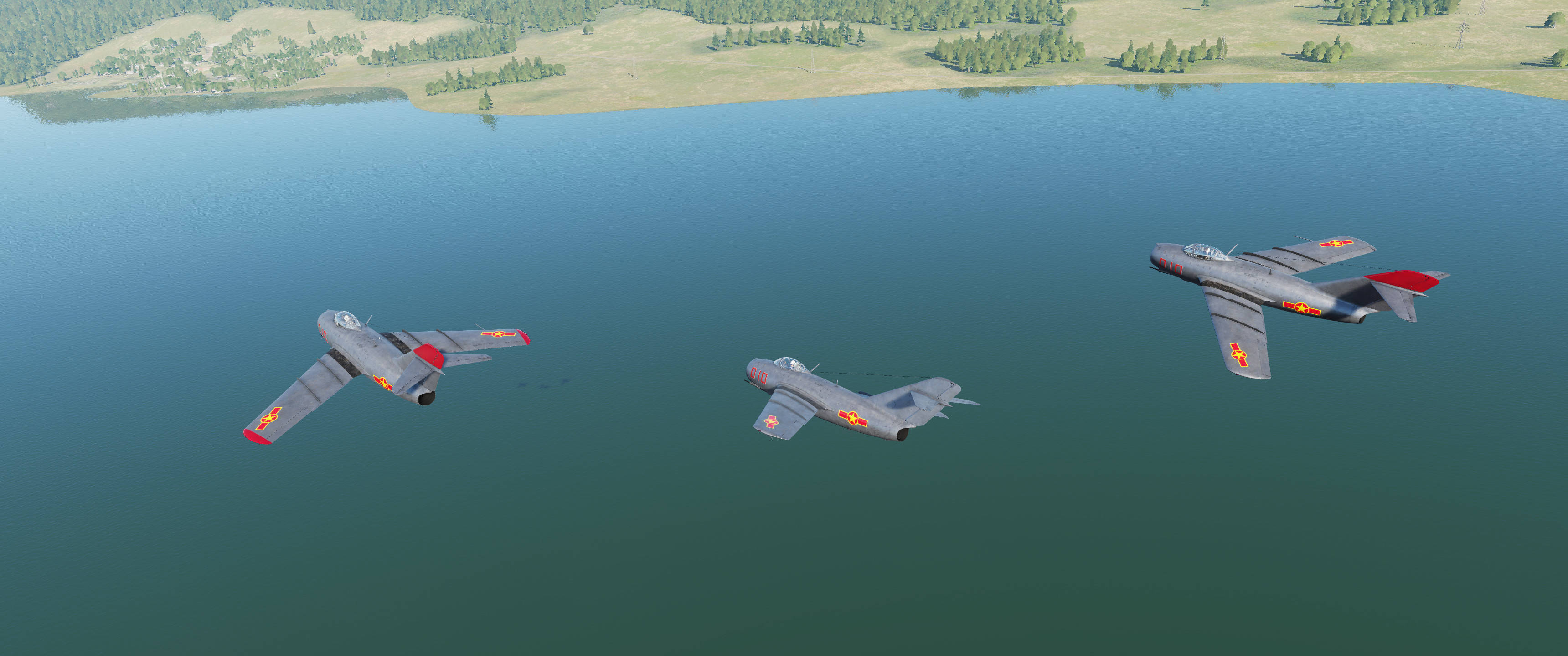 VPAF MiG-15 (Fictional MiG-17F Aluminum Livery Set)