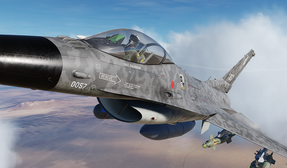 *Fictional* F-16 61st Sqdn Grey Camo Viper