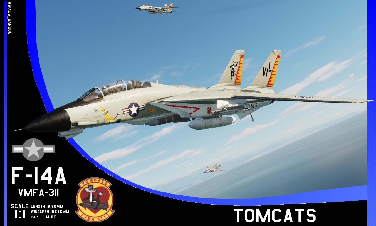 VMFA-311 "Tomcats" F-14A Tomcat (Fictional)