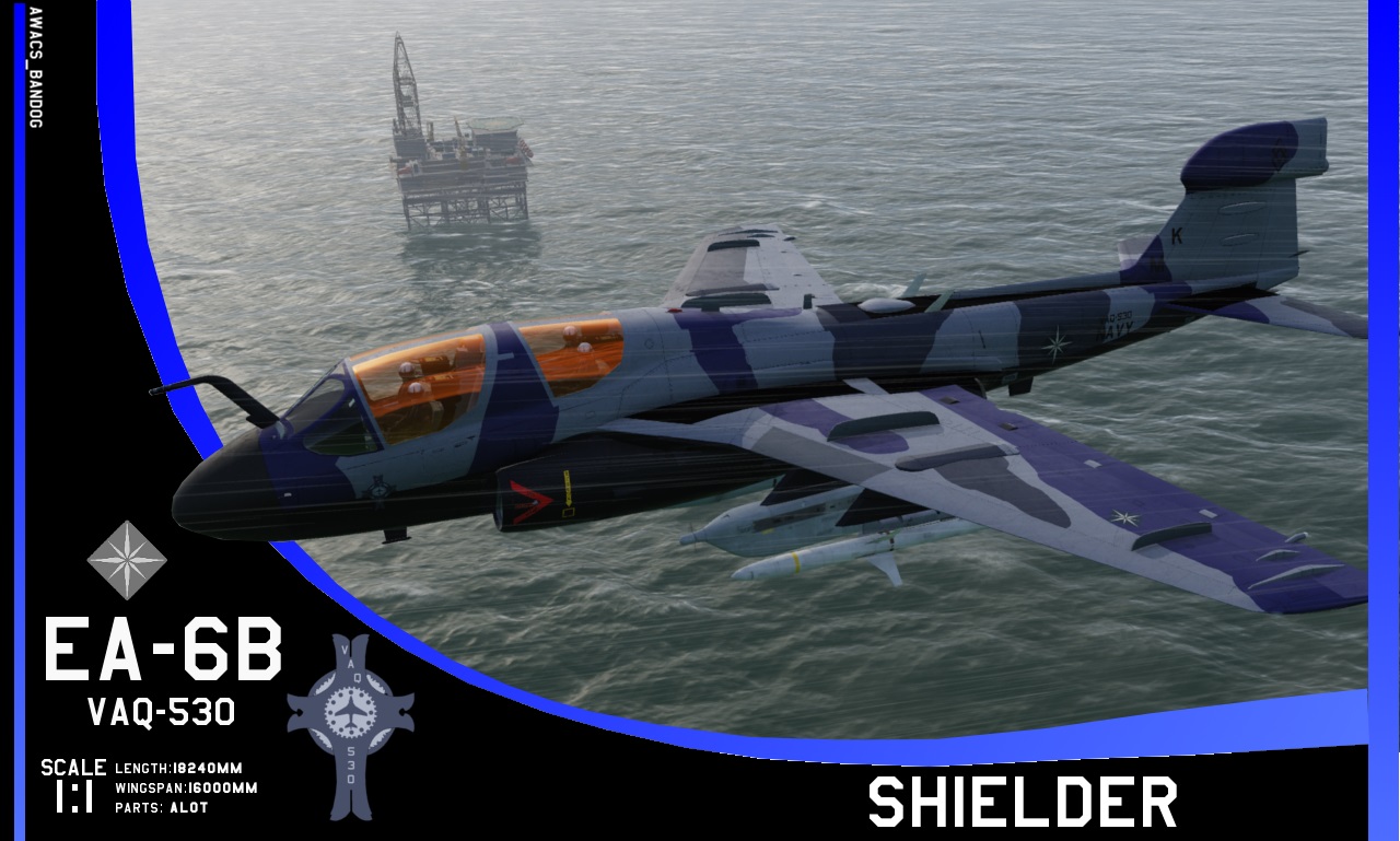 Ace Combat - Emmerian Navy Electronic Attack Squadron 530 "Shielder"