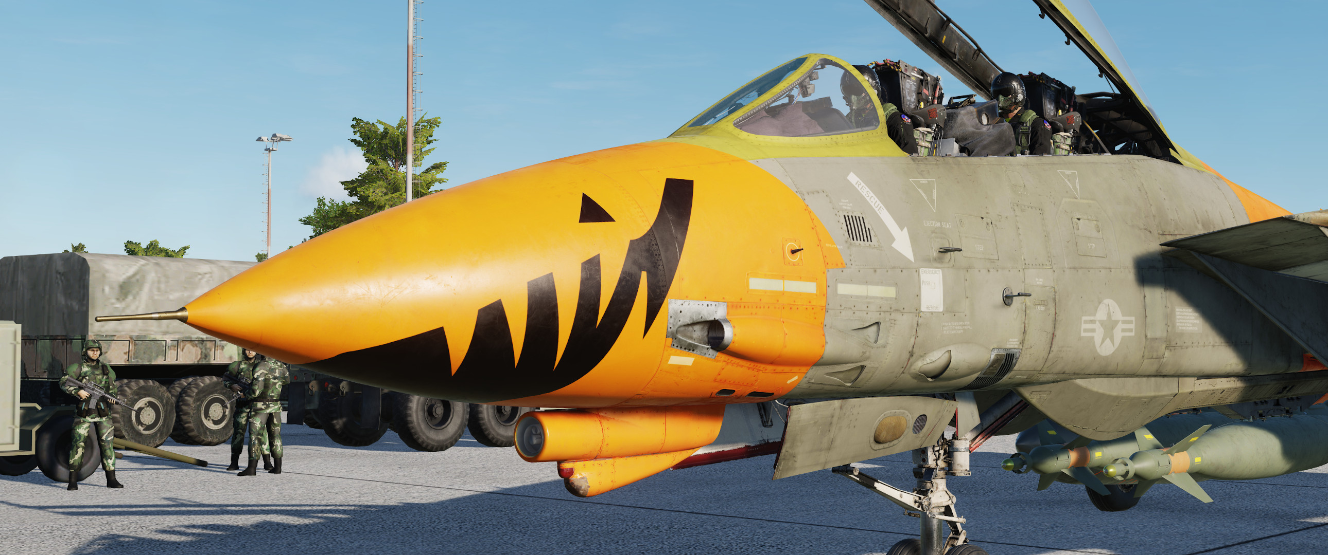 F-14B Ace Combat skin "Pumpkin" pt 2