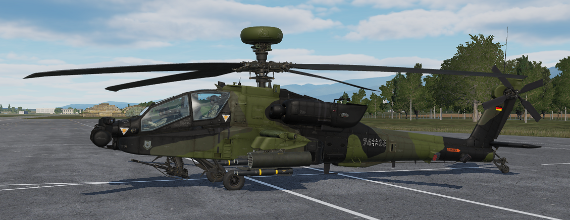 German Army 3-Color Camo [Wood] [Tiger Helicopter Style]