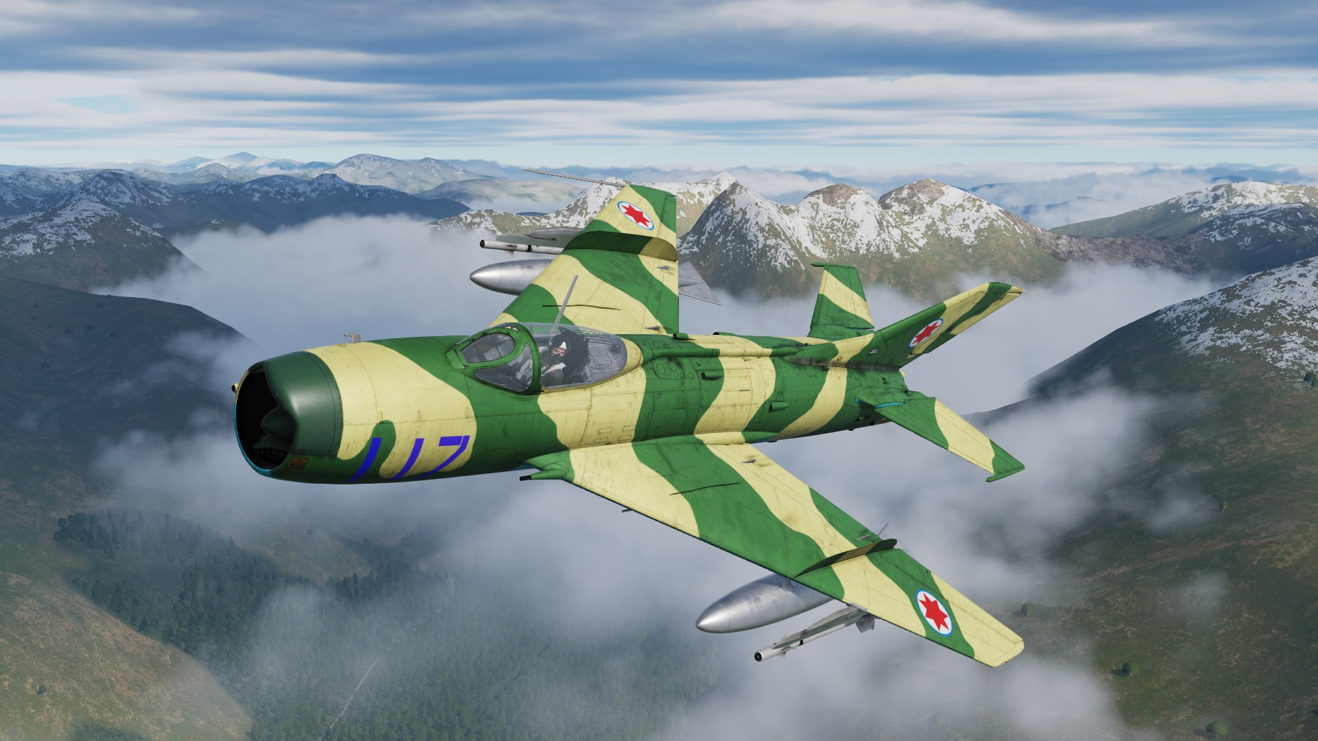 MiG-19P Fictional Georgian Air Force