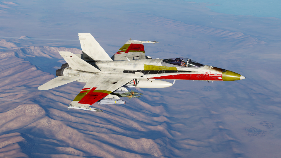 F/A-18C Fictional Livery - Red 2 - Wedge Antilles