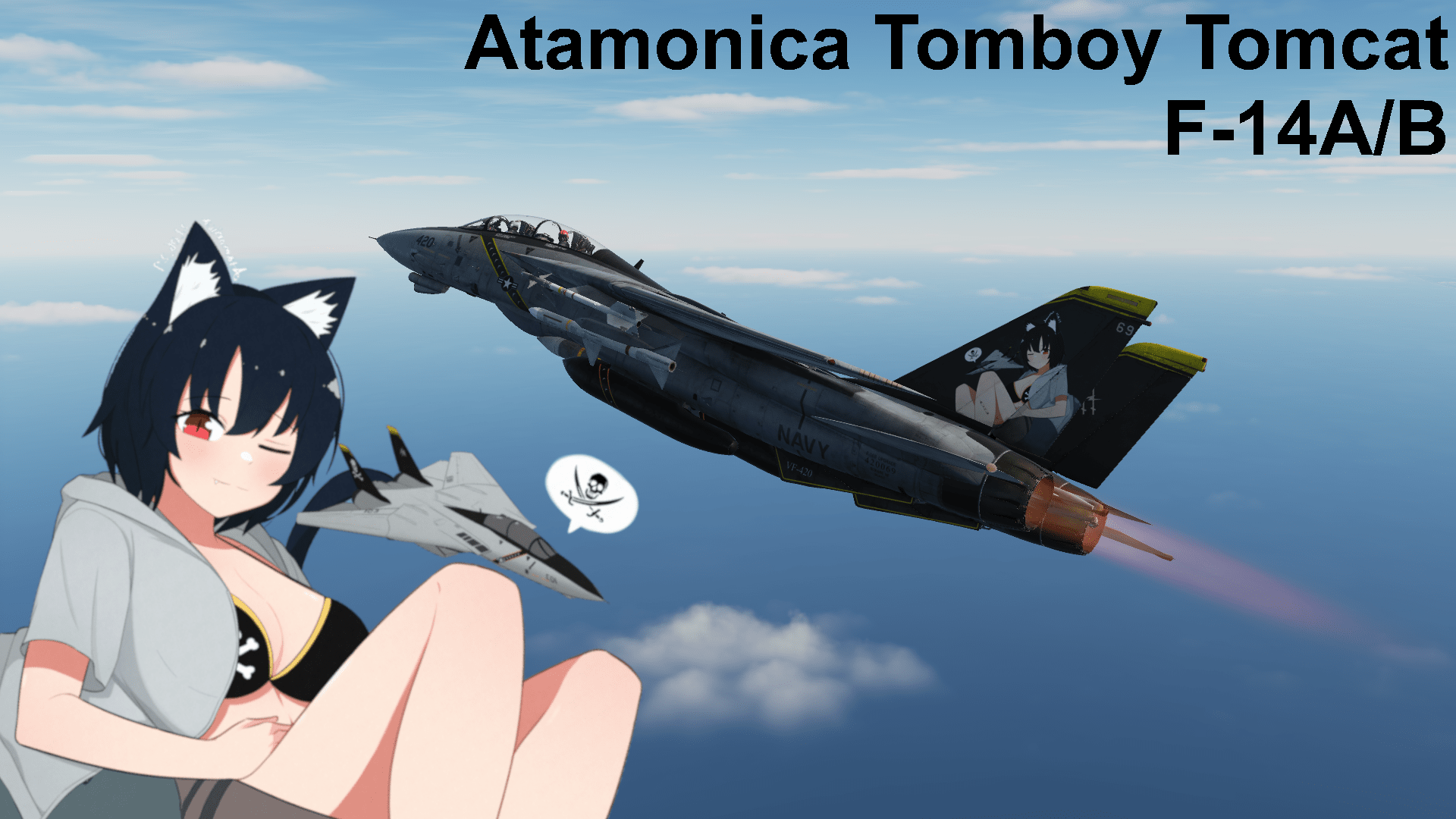 Atamonica Tomboy Tomcat F-14A/B