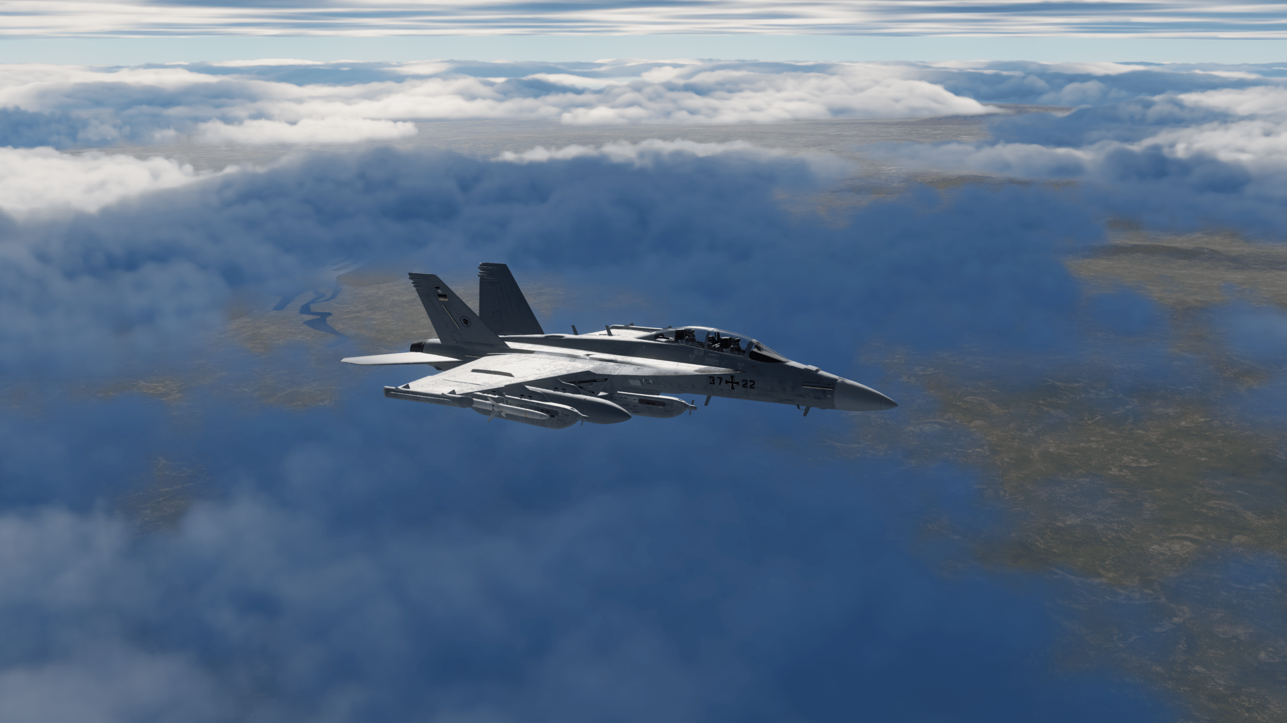 German Air Force F/A-18F & E-18G (Semi-Fictional)