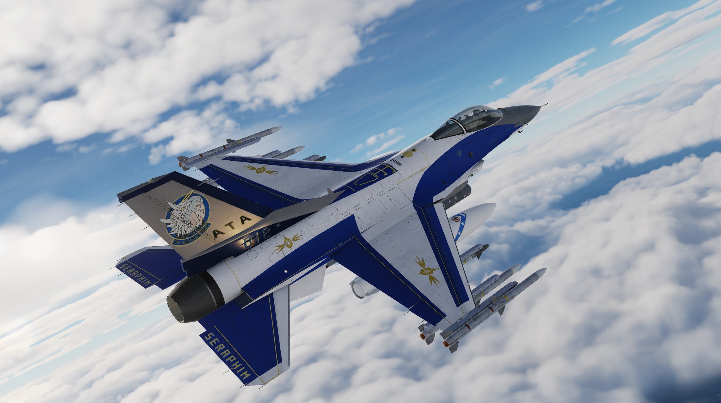 F-16C 27th Air Force Unit 'SERAPHIM'——六翼天使战机大队