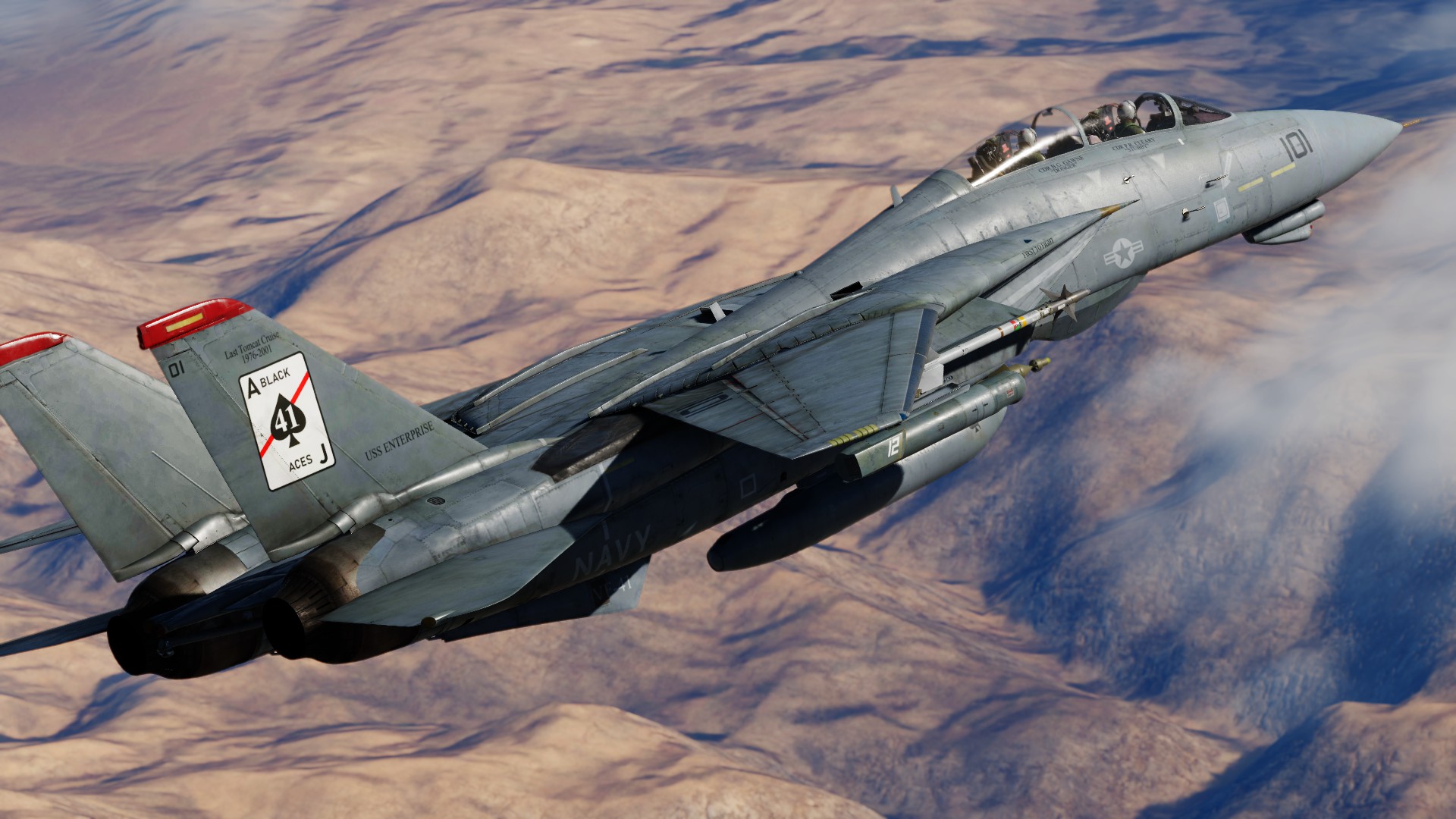 VF-41 Black Aces Last Tomcat Cruise 2001 [Part 3 of 4]