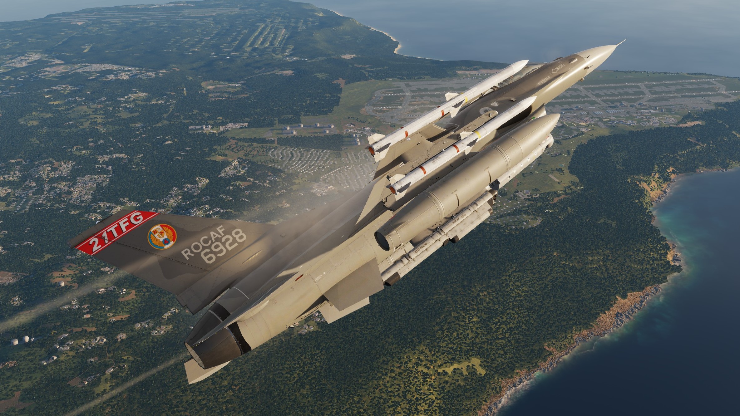 ROCAF F-16 4th TFW 21st TFG Have Glass Camo『Tail Number variable』2023/06/26