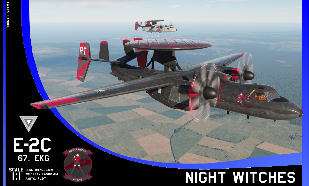 Ace Combat - Belkan Air Force 67. Electronic Warfare Sq. "Night Witches"