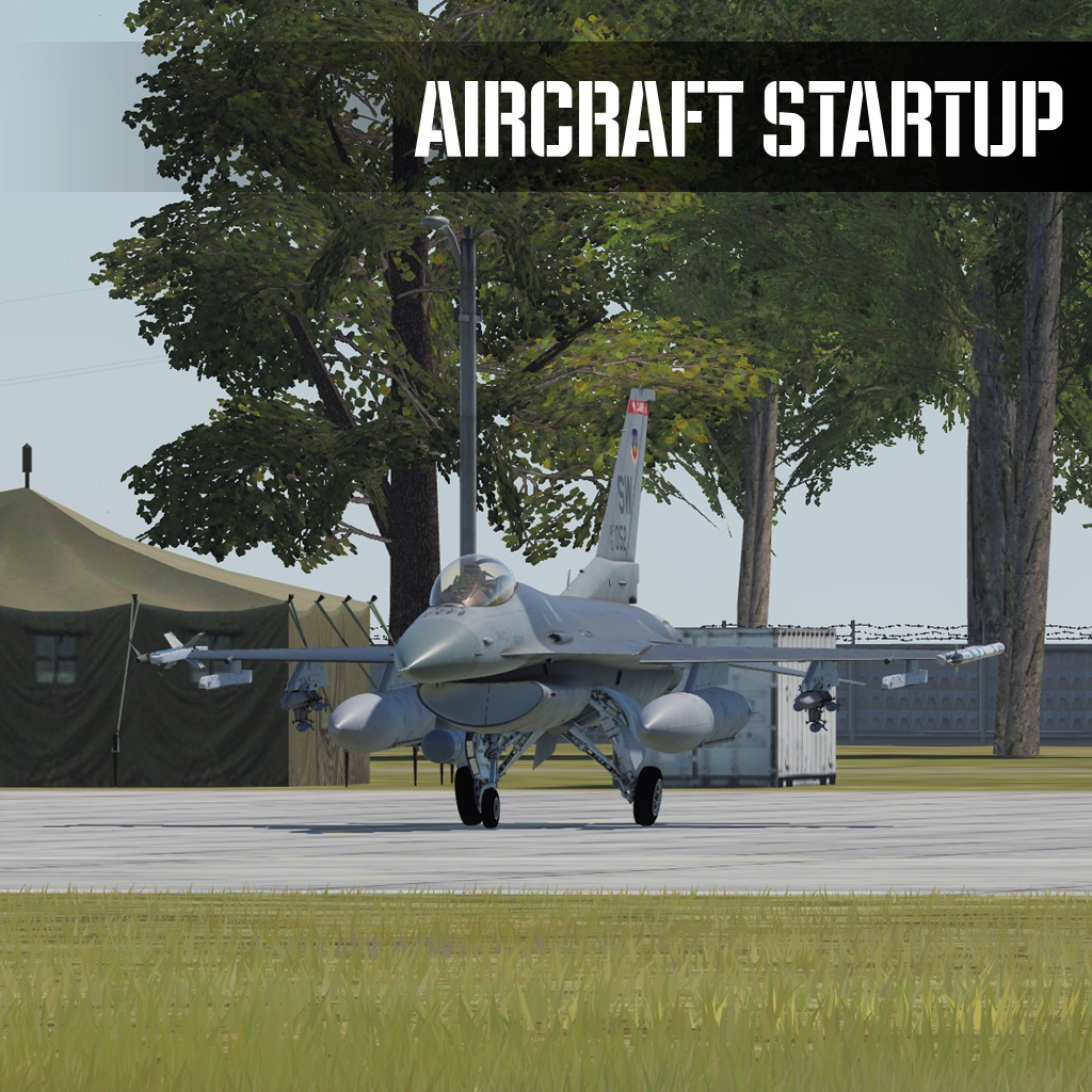 DCS F-16C Viper Training Missions CN - Aircraft Startup