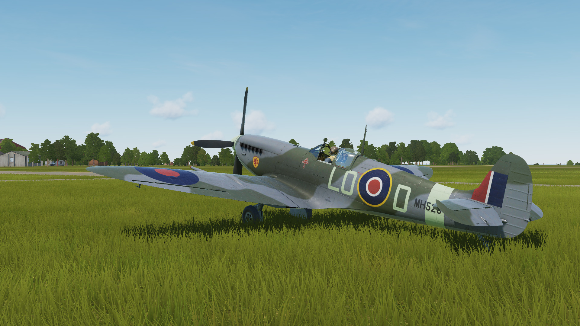 Spitfire Mk.IXc of Pierre Clostermann, 602 Sqn. RAF