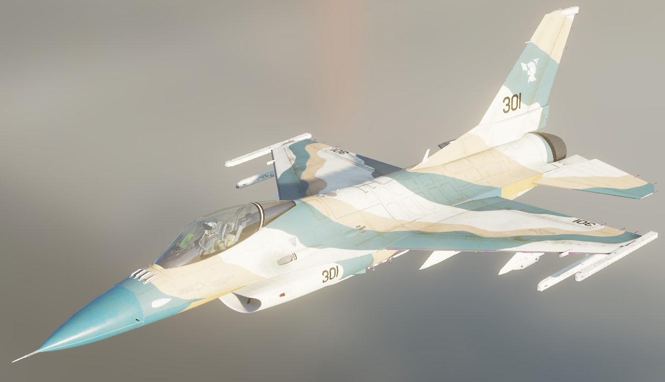 F-16C Syria skin by Ebein
