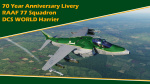 Royal Australian Air Force (RAAF) 77 Squadron 70 Year Anniversary Skin for Harrier (Fictional)