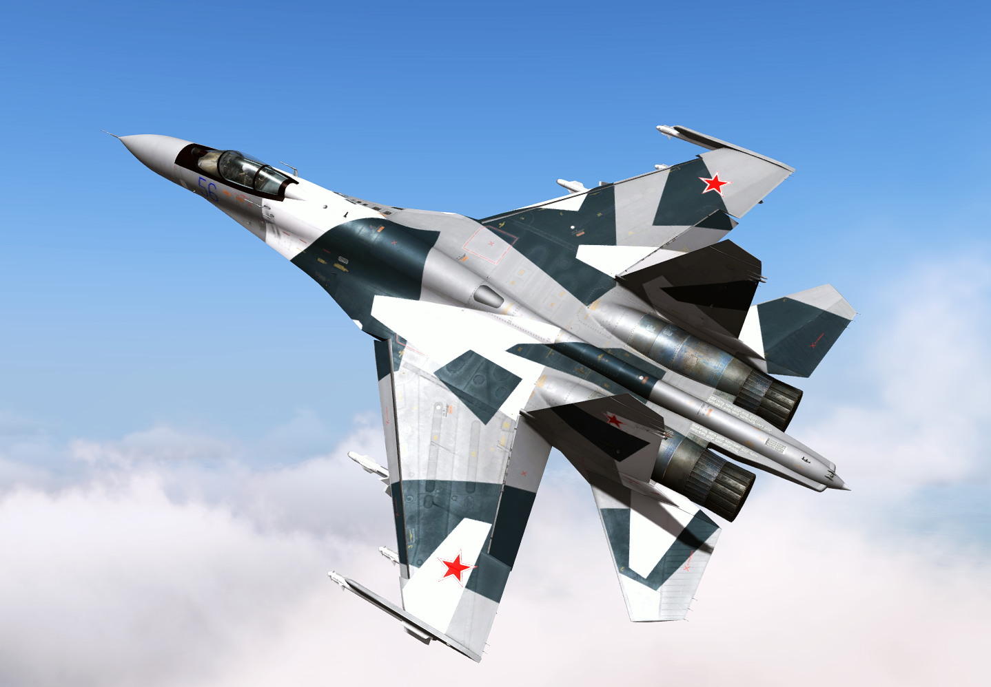 Su-35 Splinter Camo
