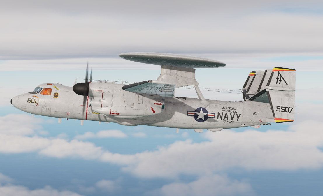 E-2C VAW-125 "Tigertails" and C-2A VRC-40 -  2002 Cruise