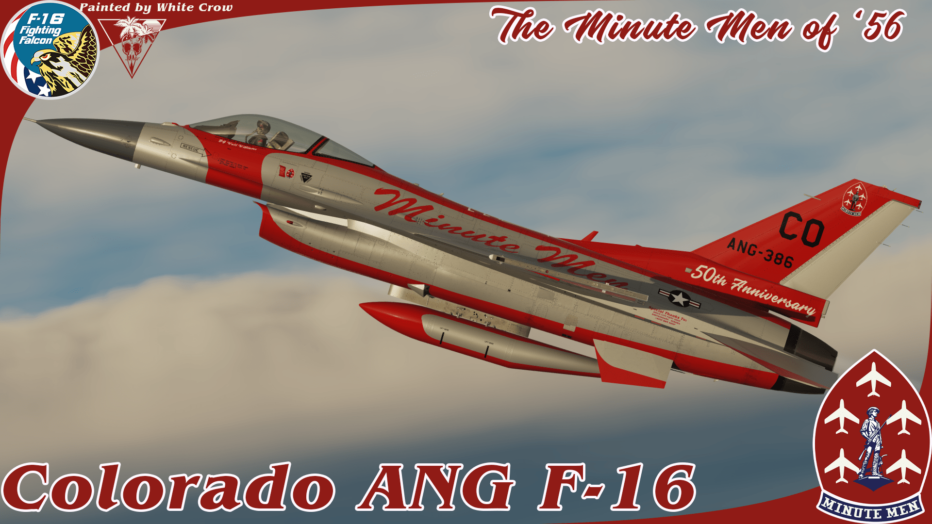 CO ANG, The Minute Men of '56 F-16C
