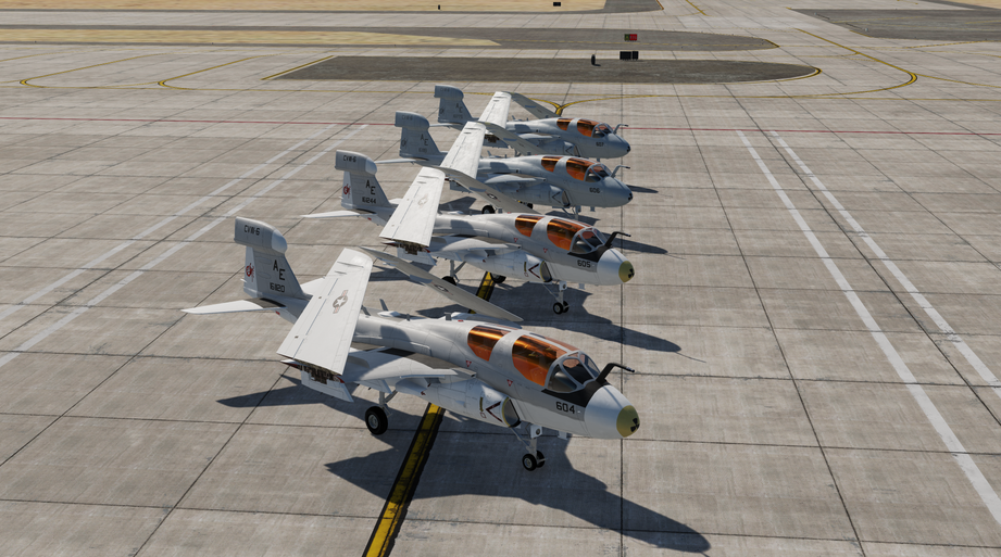 VAQ-132 AE 604-7 1986-88