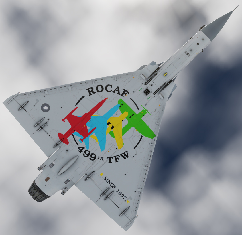 Dassault Mirage 2000-5Ei, 499th TFW, ROC (Taiwan) Air Force Skin Pack