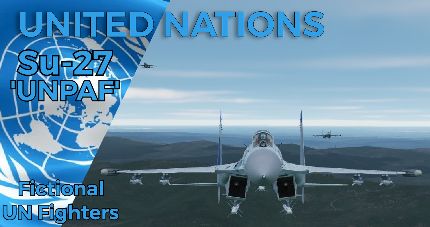 Su-27 'United Nations Peacekeeper Air Force'