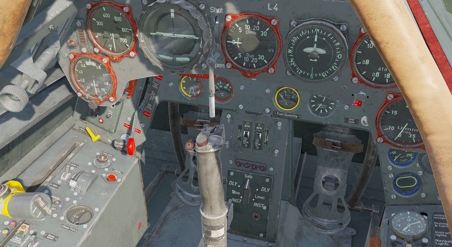 FW190 A8 English cockit